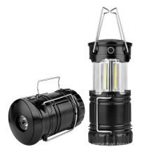 STARYNITE portable pop up cob camping lantern and led flashlight survival light for hiking reading power outage